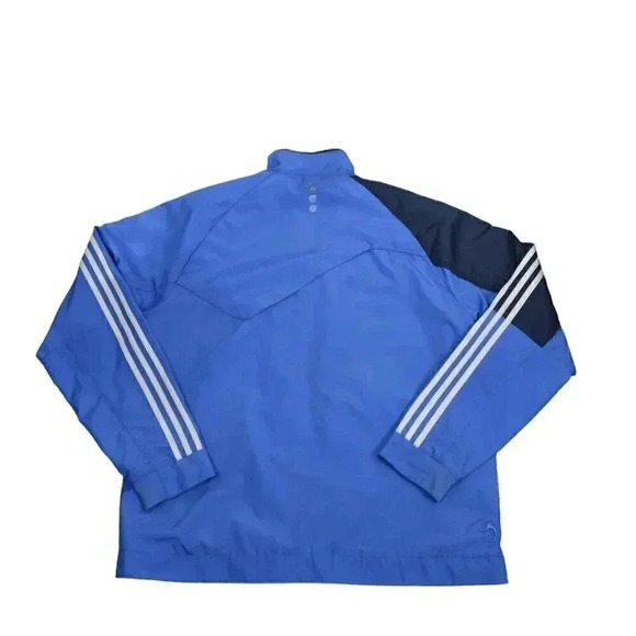 Adidas Predator Clima 365 Jacket Windbreaker Lightweight Blue  Black Size Large - Picture 2 of 12